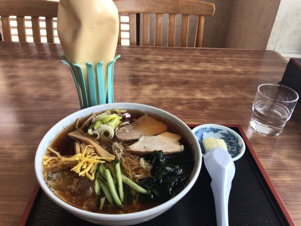 「冷ラーメン750円」@金田そば屋の写真