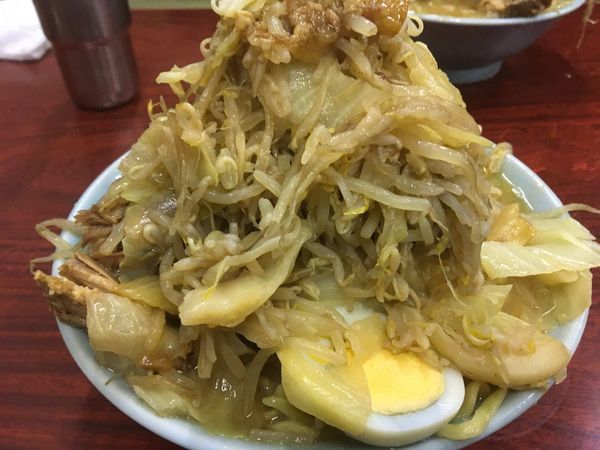 「富士丸ラーメン+野菜」@ラーメン富士丸 神谷本店の写真