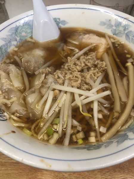 「ワンタン麺770円」@丸福 西荻店の写真