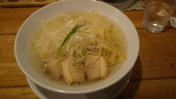 「塩ワンタン麺 850円」@喜多方 満喜の写真