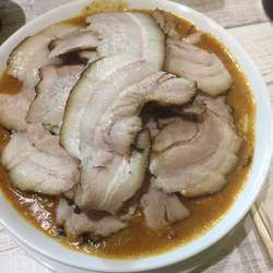 特濃魚介・辛ラーメン 追加肉200g