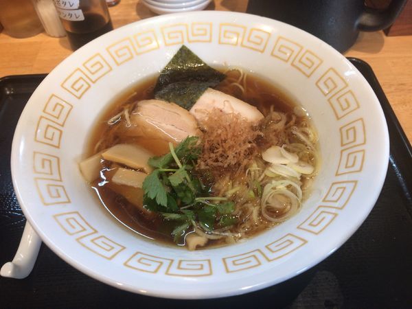 「阿波地鶏醤油らぁ麺」@麺屋 藤の写真