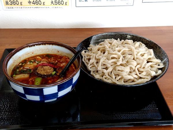 「濃厚無頼漢うどん(並盛・360g・辛さ3・山椒3)800円」@上州濃厚激辛うどん麺蔵の写真
