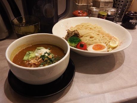 「カレーつけ麺」@GaGana RAMEN 極 渋谷店の写真