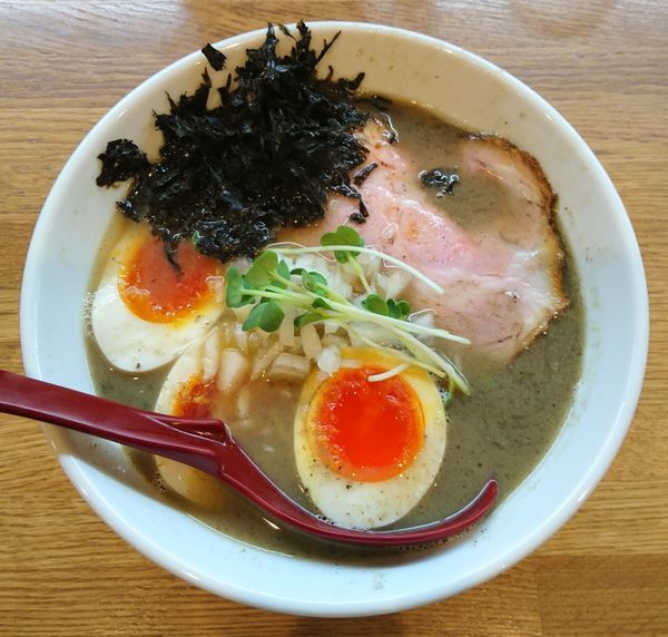 「煮干しそば＋味玉」@中華そば JUN-CHANの写真