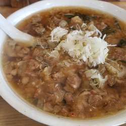 数量限定　黒毛和牛あんかけ拉麺