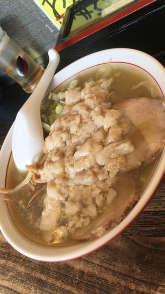 「塩中華そば　小　身入りｗ　うす口　海苔無し」@手打ち中華そば 酒田 平間店の写真