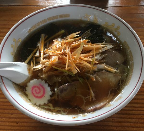「ネギラーメン(700¥)」@百個ラーメンの写真
