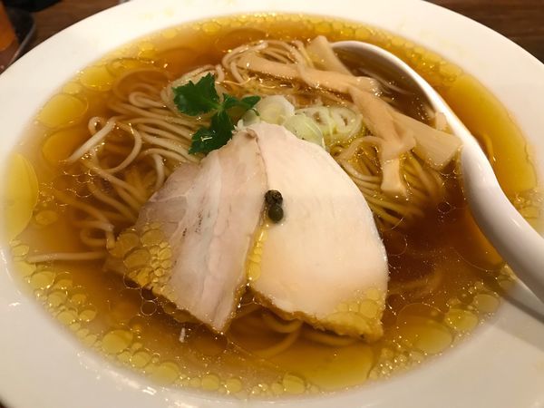 「鶏だし生醤油そば  650円」@だし廊 -DASHIRO-の写真
