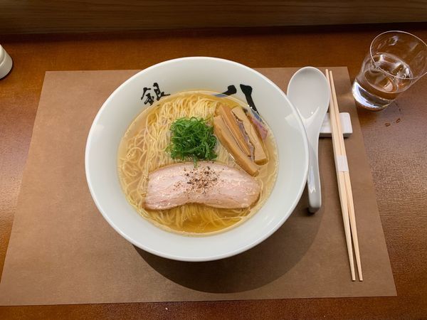 「中華そば850円」@中華そば 銀座 八五の写真