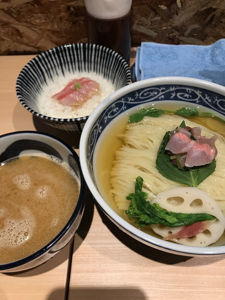「【数量限定】金目鯛のつけそば」@寿製麺 よしかわ 西台駅前店の写真