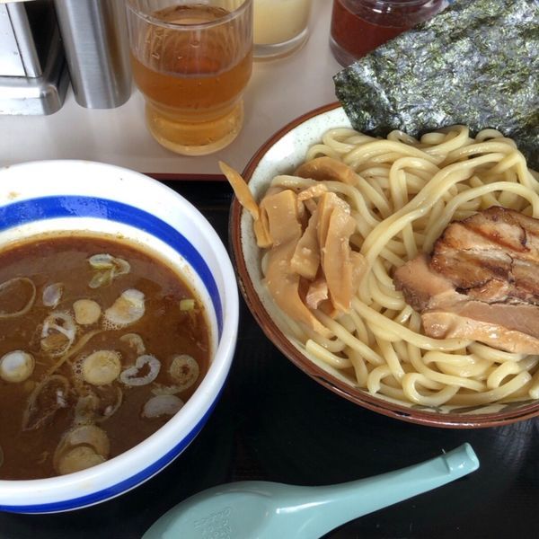 「つけ麺＋中盛（750円＋30円）」@麺屋ゆうの写真