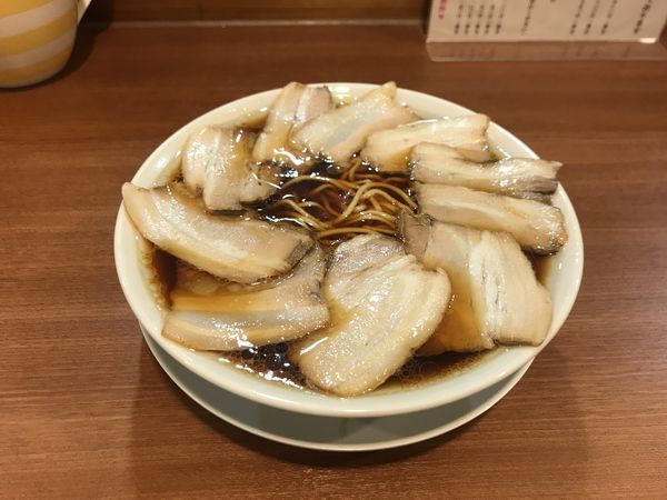 「チャーシュー中華そば」@濃厚中華そば 佐とうの写真