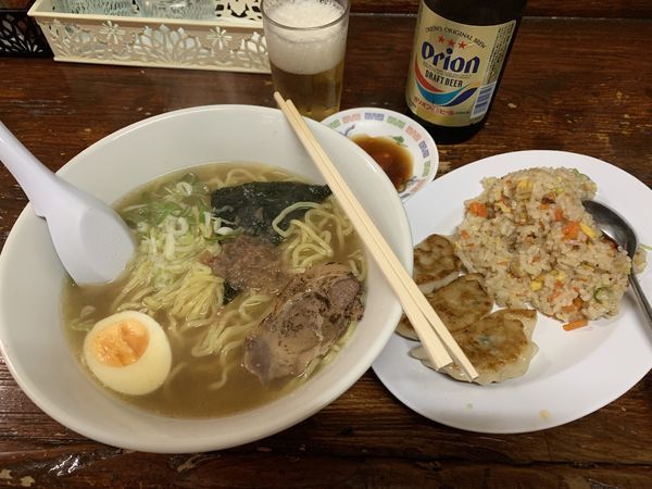 「Cセット950＋オリオン550＝1500円」@ラーメン永大安の写真