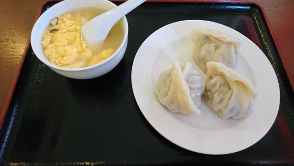 「水餃子セット　９８０円」@圓満の写真