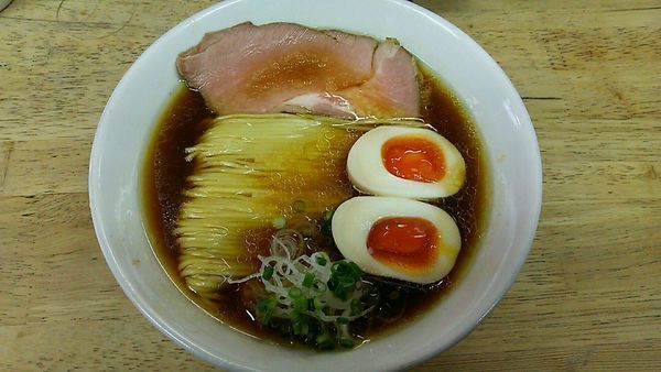 「味玉醤油ラーメン」@まつやの写真