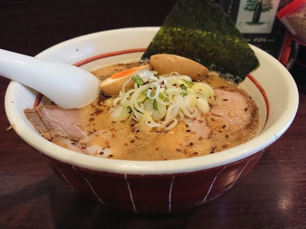 「特製胡麻らーめん」@拉麺 阿修羅 船橋本店の写真