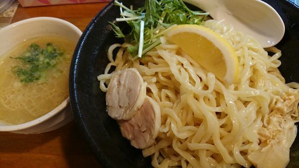 「鶏白湯濃厚つけ麺大」@濃厚鶏白湯らーめん 麺屋一楽の写真