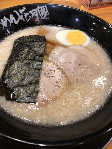 「嵐げんこつ塩ラーメン」@らあめん花月嵐 浦和仲町店の写真