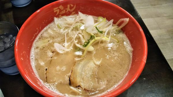 「魚介豚骨らーめん」@ラーメン海鳴 博多デイトス店の写真
