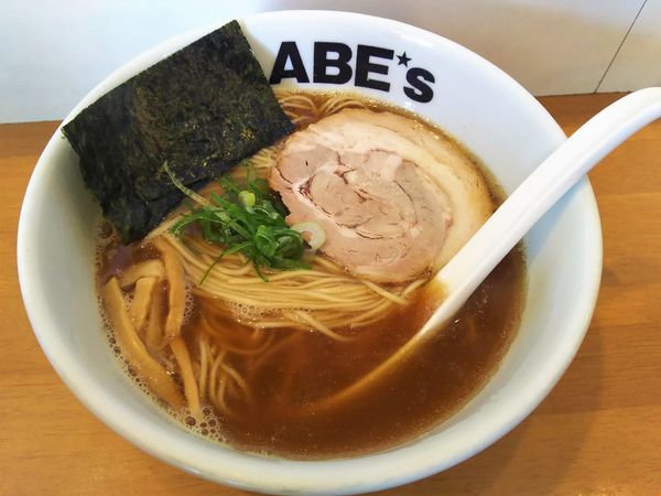 「煮干ラーメン¥750」@ラーメン ABE'sの写真