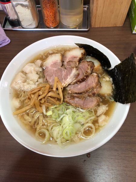 「チャーシューそば」@煮干し中華そば 山形屋の写真