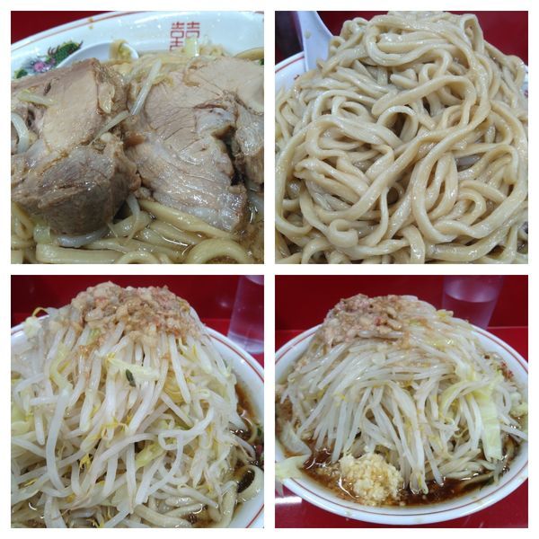 「大ラーメン（ヤサイ、アブラ、ニンニクちょっと）」@ラーメン二郎 越谷店の写真