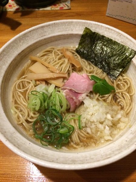 「鯛煮干しそば(中)930円」@麺屋 ひな多の写真