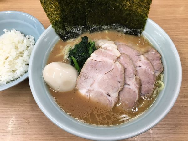 「ラーメン」@横浜ラーメン 武蔵家 日吉店の写真