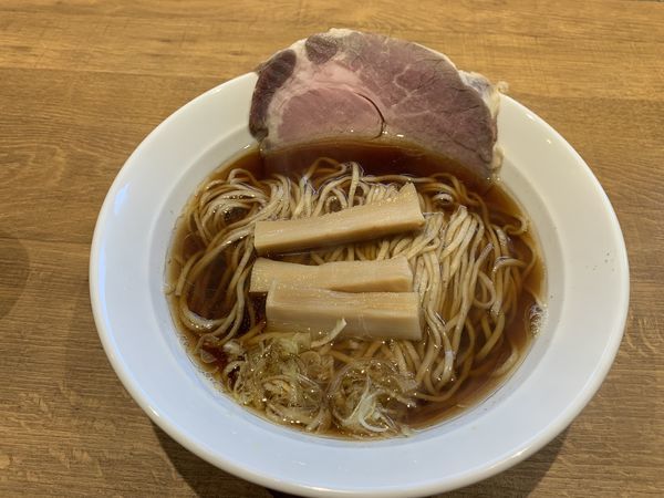 「醤油ラーメン」@ブーランジェリー ルージュ ロワイヤルの写真