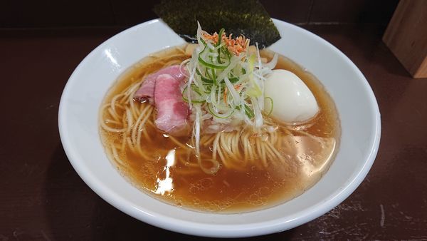 「鯖とうるめ 醤油」@中華そば うお青の写真