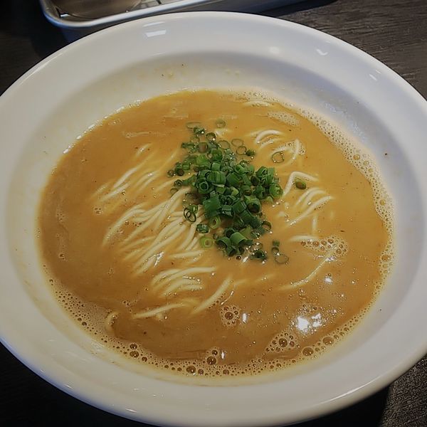 「【限定】牡丹海老と浅蜊の特濃ハーフ & 黒酢の和え玉ハーフ」@弘明寺丿貫の写真