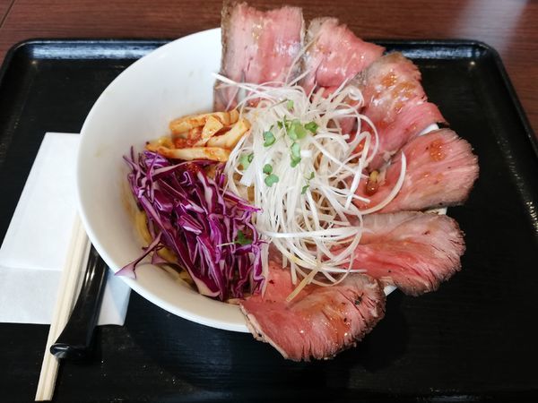 「味噌まぜそば」@金沢味噌ラーメン 神仙 品達羽田店の写真
