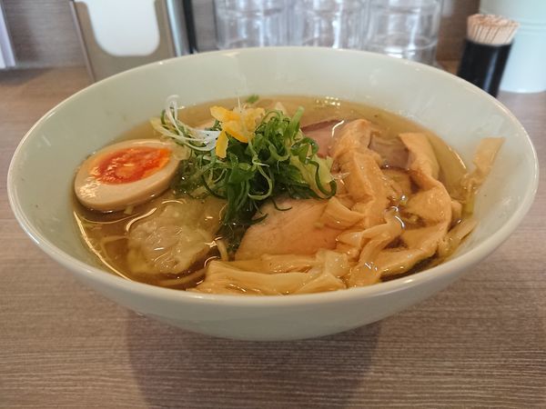 「特製塩そば」@中華そば 和渦 TOKYOの写真