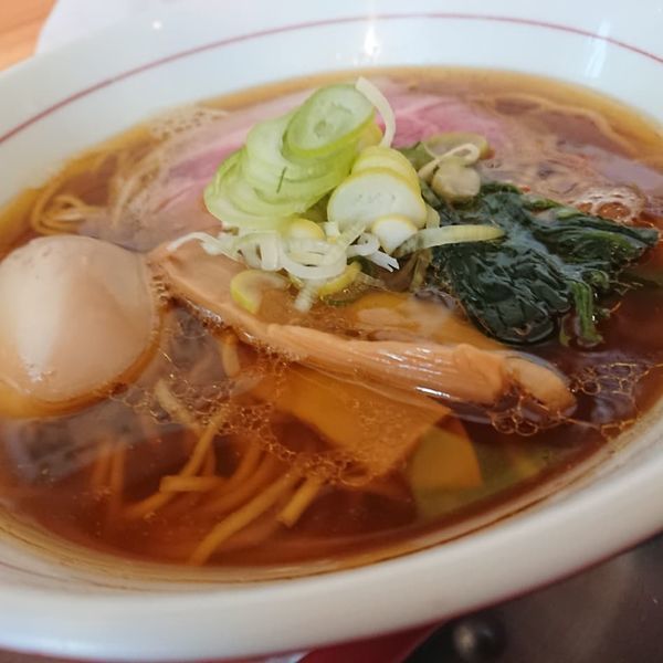 「鶏中華そば 720円」@ラァメン ぼーんずの写真