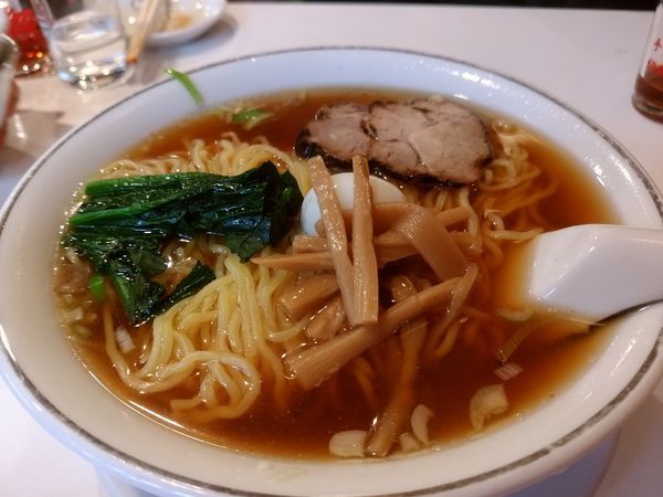 「ラーメン600円」@鎌倉飯店の写真