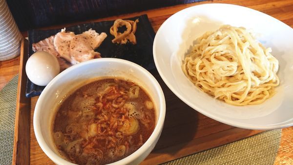 「特製つけそば」@中華蕎麦 はざまの写真