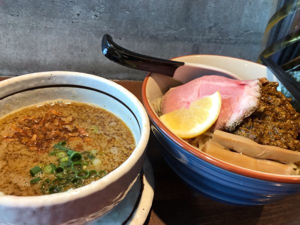 「黒板メニュー①カレーつけ蕎麦」@中華蕎麦 志の写真