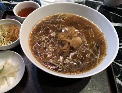 「フカヒレあんかけ麺セット（1,900円）」@MAINLAND CHINA 丸の内テラス 過門香 KITTE丸の内店の写真