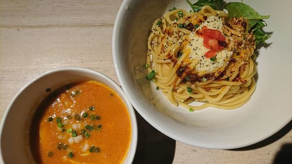 「つけ麺ペペロッソ(850円)」@ajito ismの写真