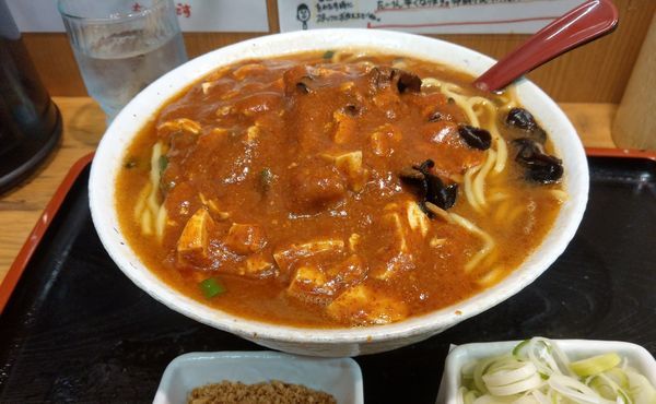 「【限定】超ﾆﾝﾆｸ戦隊×マーボメン」@味噌麺処 花道庵の写真