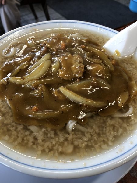 「カレーそば」@杭州飯店の写真