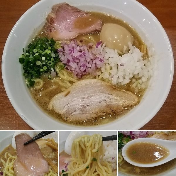「こく煮節ラーメン(限定)＋味玉＝ 950円」@中華そば 七麺鳥の写真