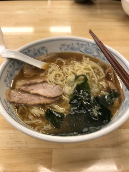 「チャーシューメン」@ぎょうざの満洲 霞ヶ関駅店の写真