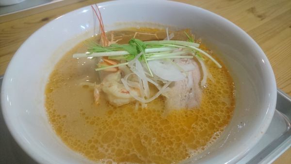 「エビ味噌らーめん」@らーめん なぶら 京王八王子店の写真