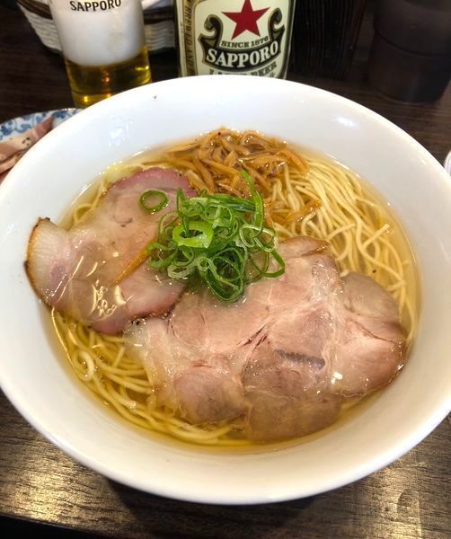 「塩ラーメン¥680」@かしわぎの写真