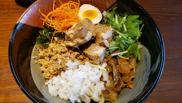 「醤油まぜそば」@まぜそば専門店 イトちゃんの写真