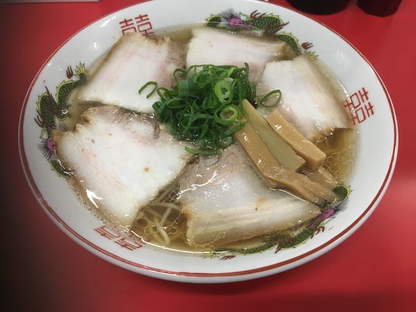 「ちゃーしゅー麺」@中華そば 竹千代の写真
