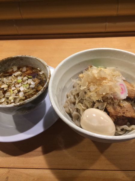 「味玉つけ麺950円」@自家製手打ち麺 粋やの写真