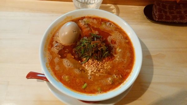 「担担麺¥860-＋煮玉子¥70-」@麺庵ちとせの写真